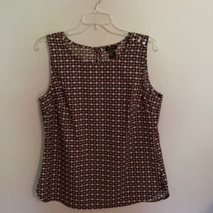 Sleeveless blouse